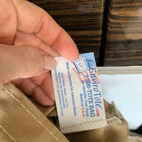 Reusable Room&Board Shopping Tote - 13" X 14" X 6" - Picture 6 of 6